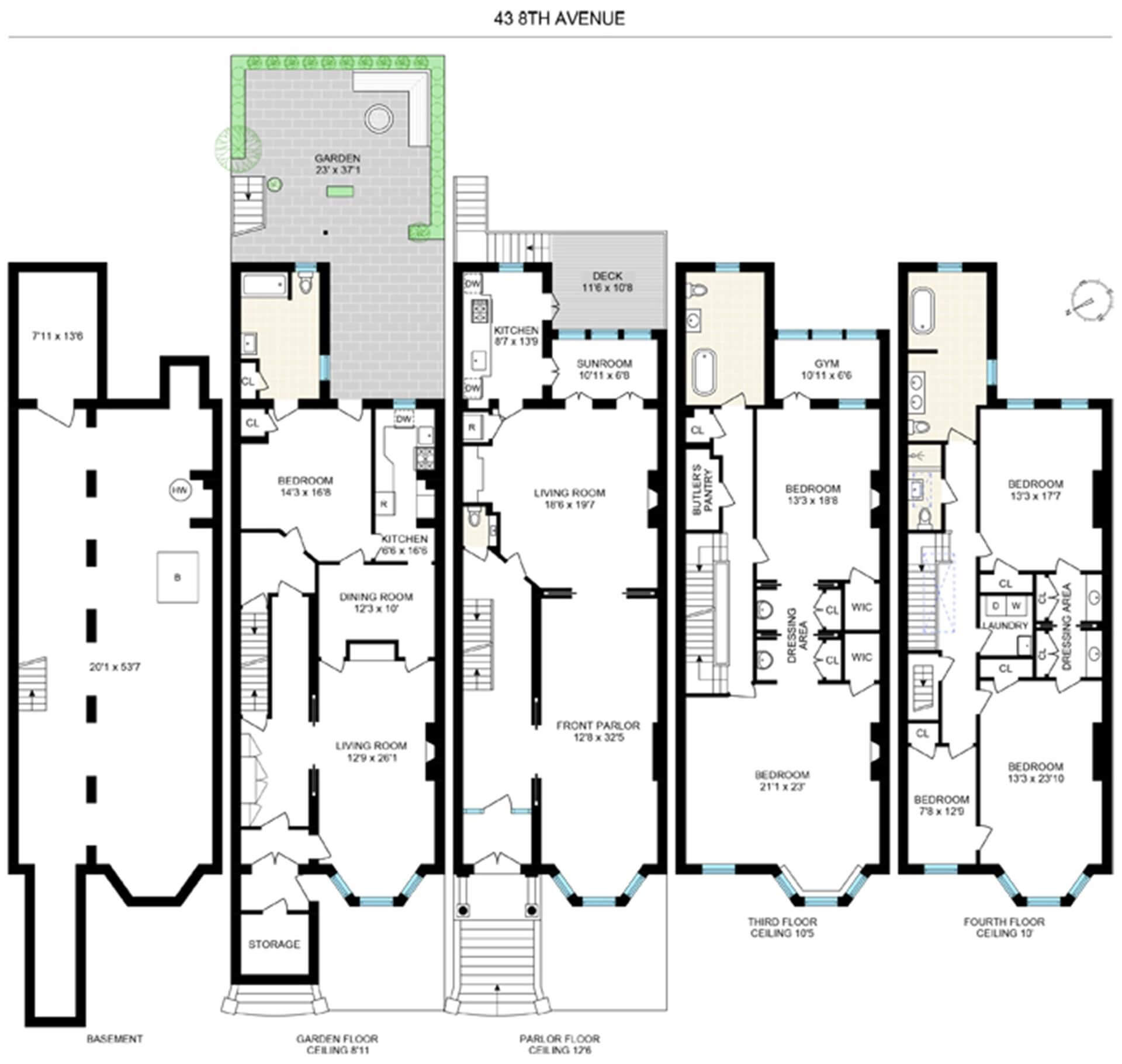 43 8th avenue floorplan