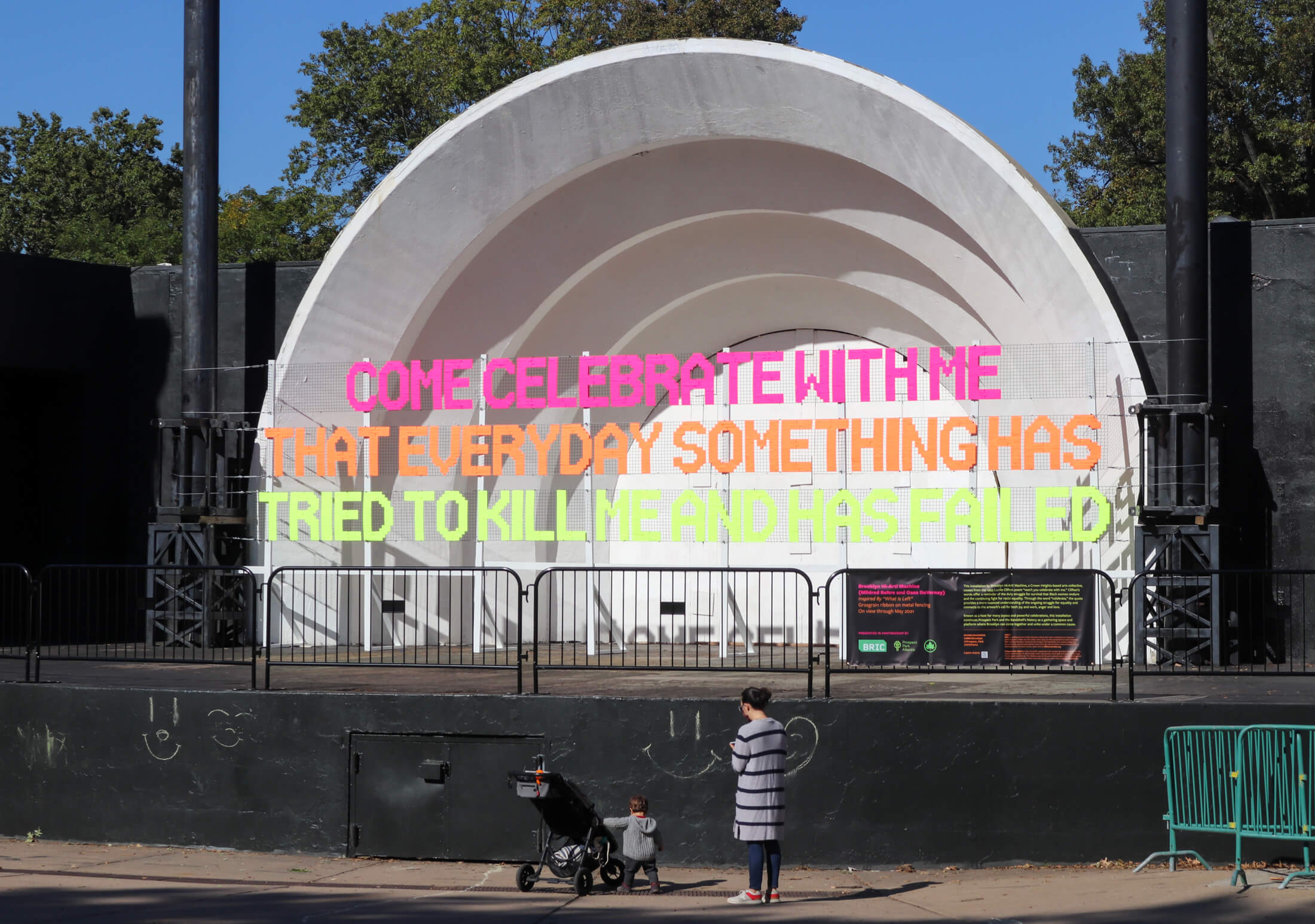 prospect park lucille clifton installation