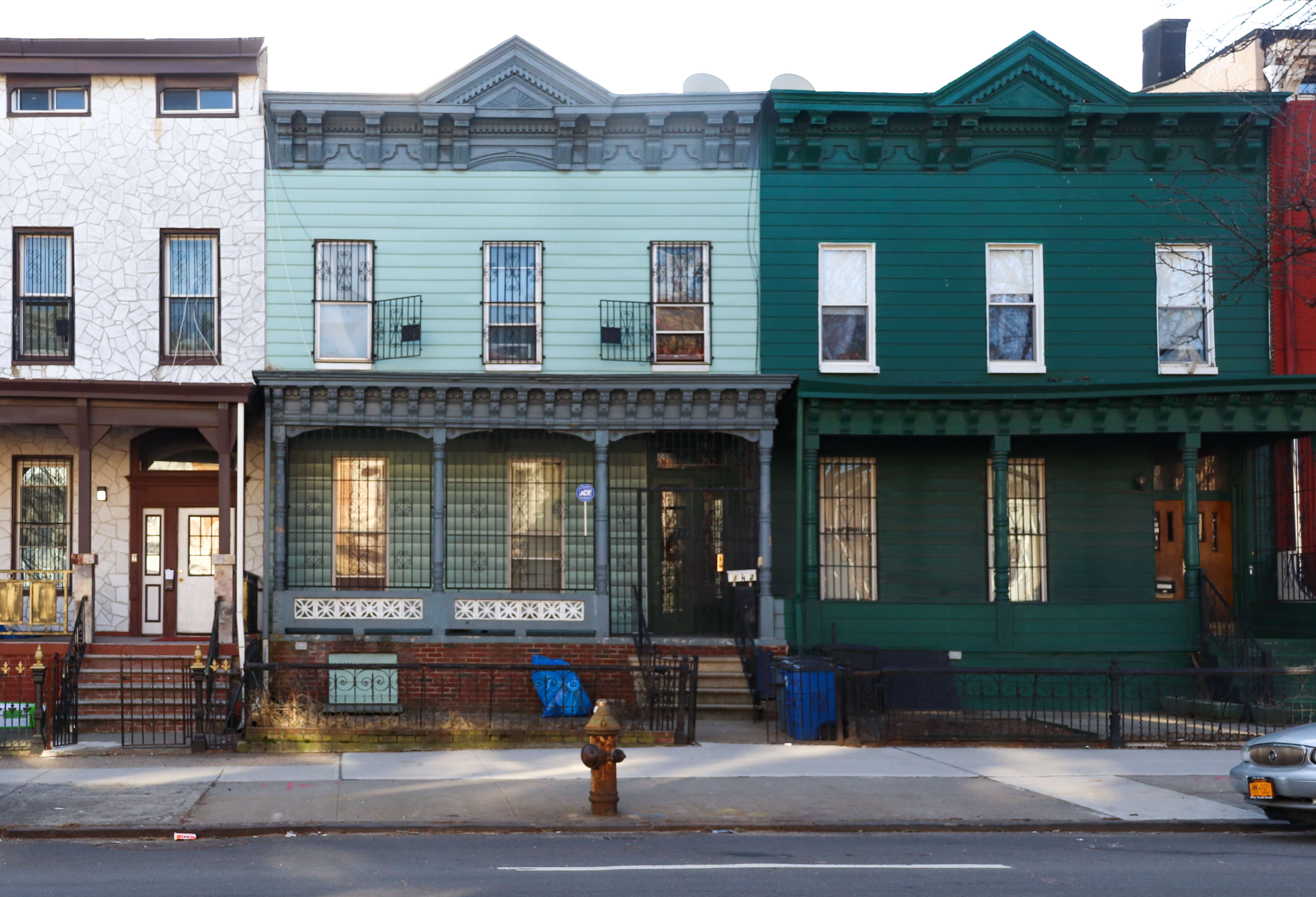 Theobald Engelhardt houses at 710 and 712 Bushwick Avenue