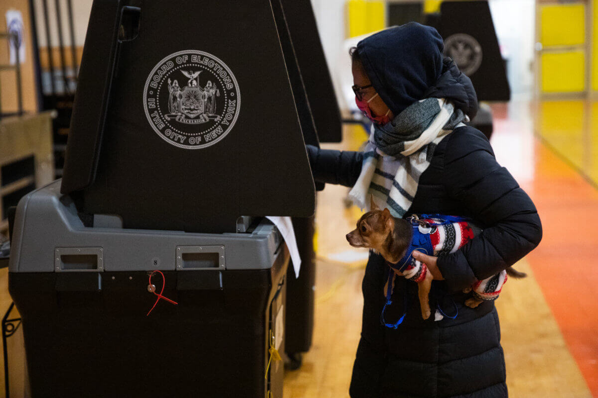 voter in sunset park