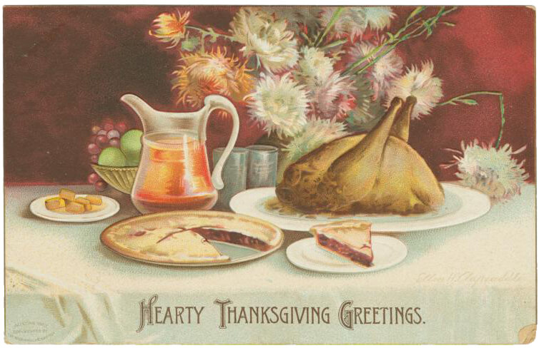 thanksgiving postcard