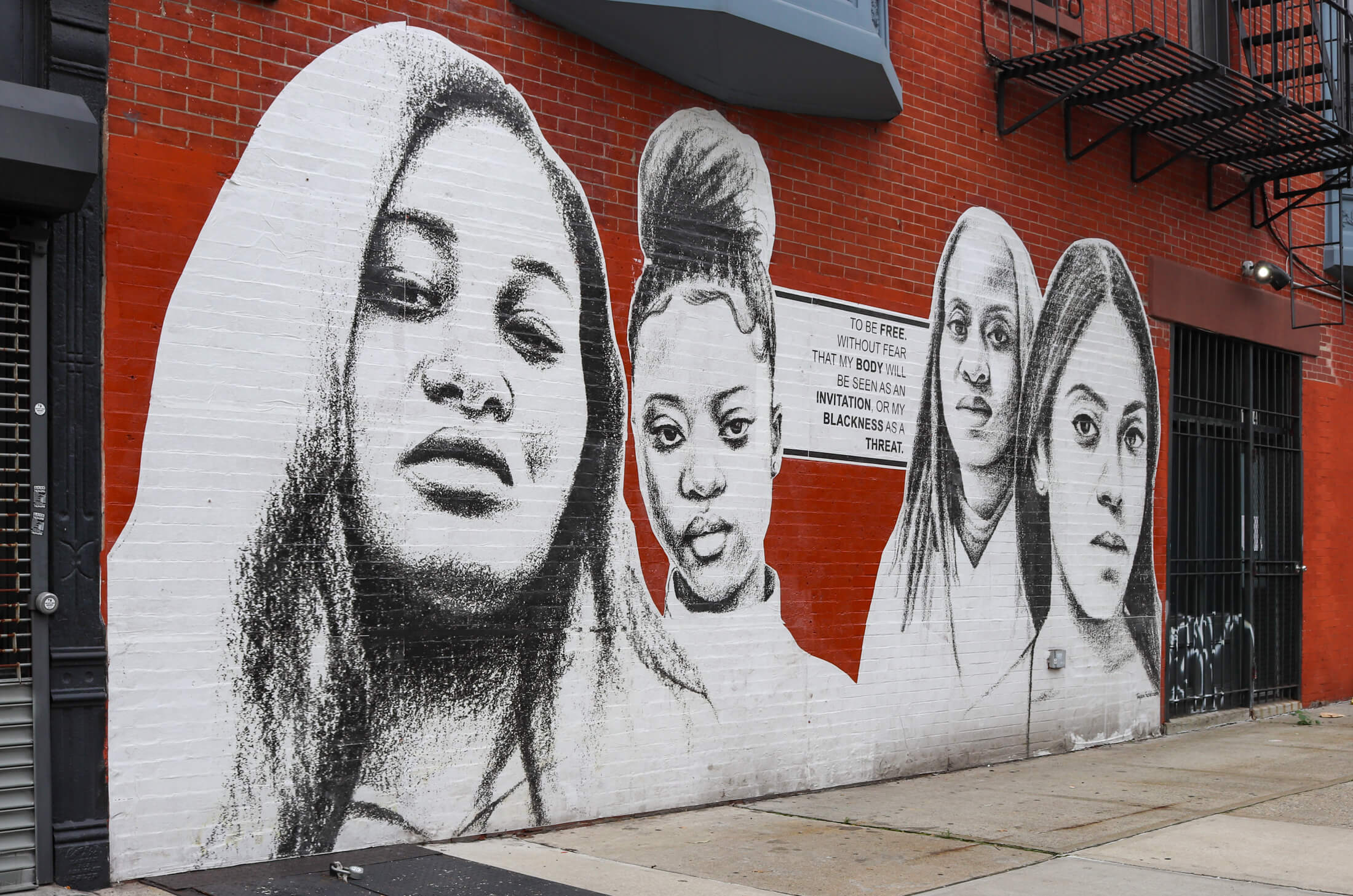 mural in bed stuy