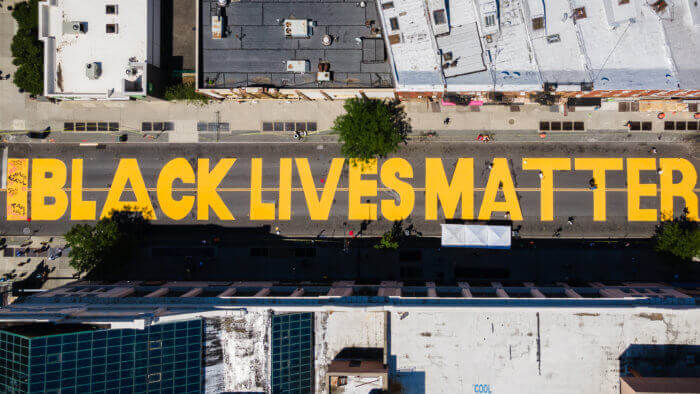 black lives matter mural