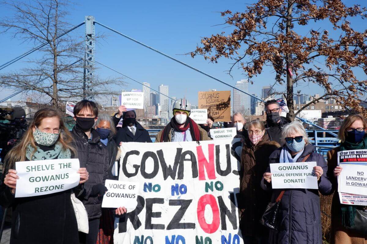 gowanus rezoning protest