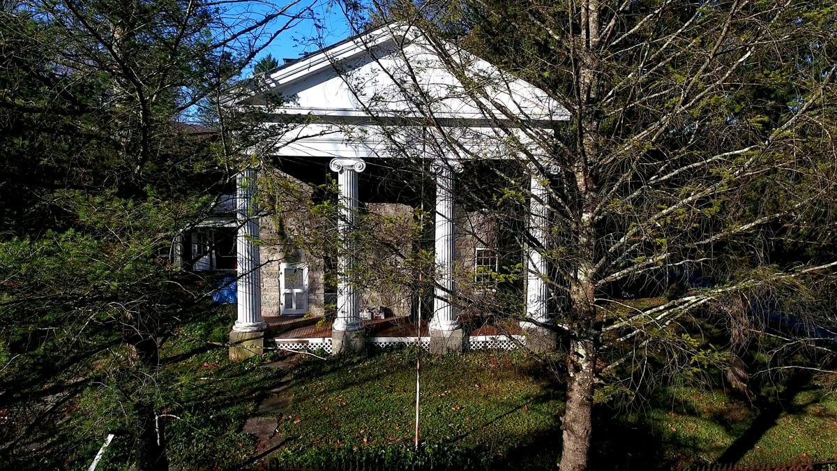 morse mott mansion eaton ny exterior