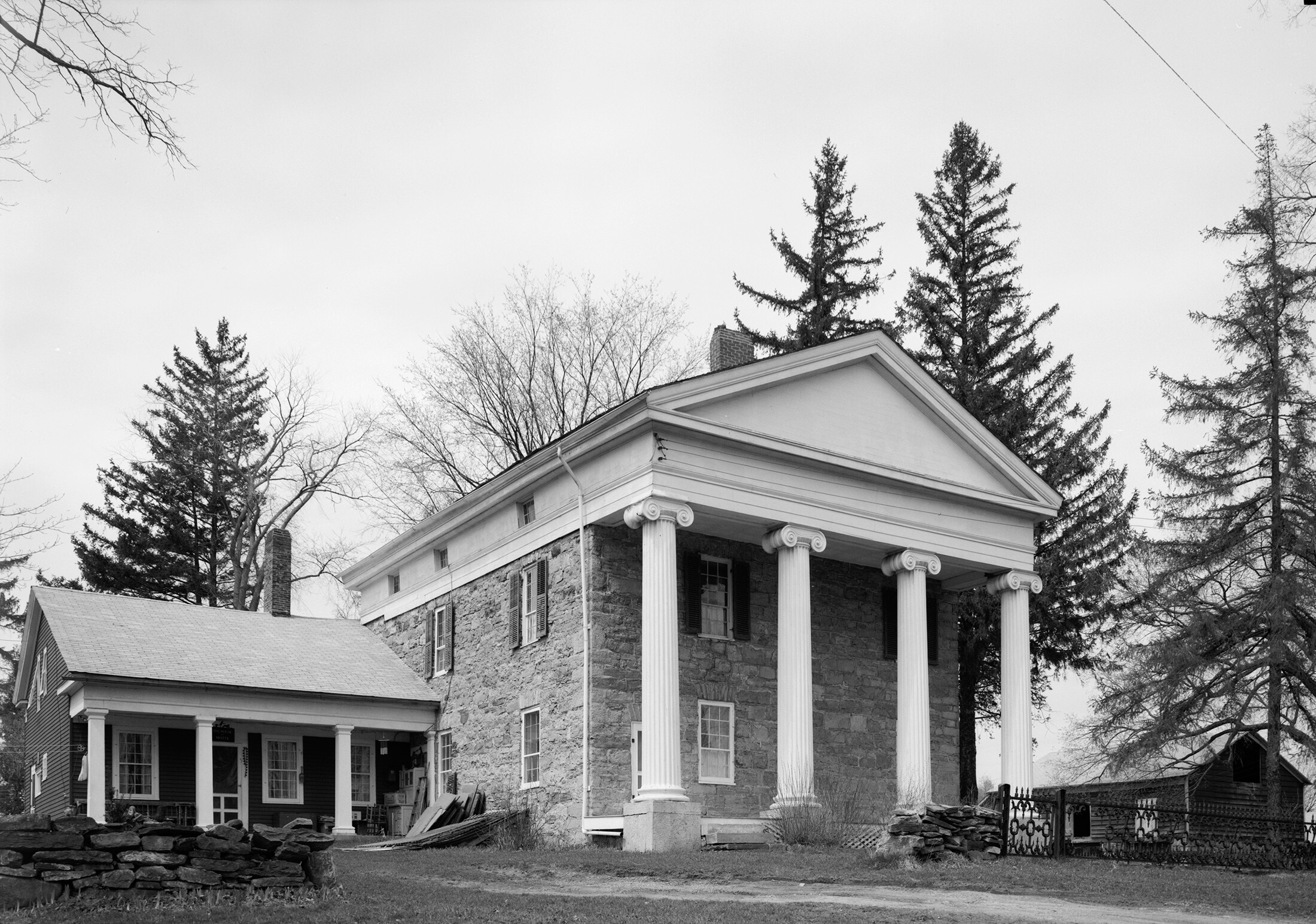 morse mott mansion exterior in 1966