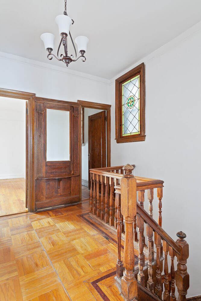 interior of 412 Stuyvesant avenue bed stuy brooklyn