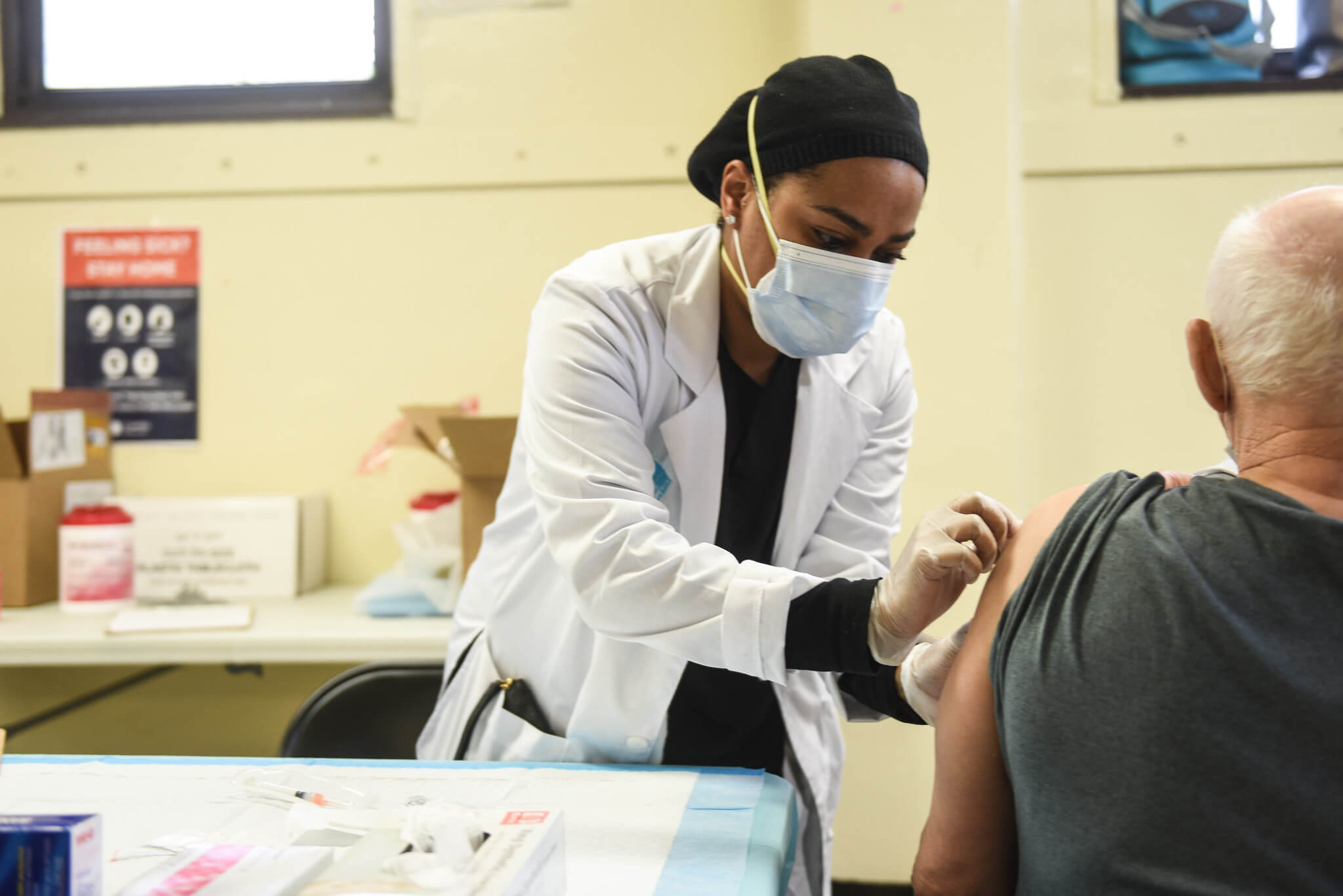 vaccination site in brooklyn