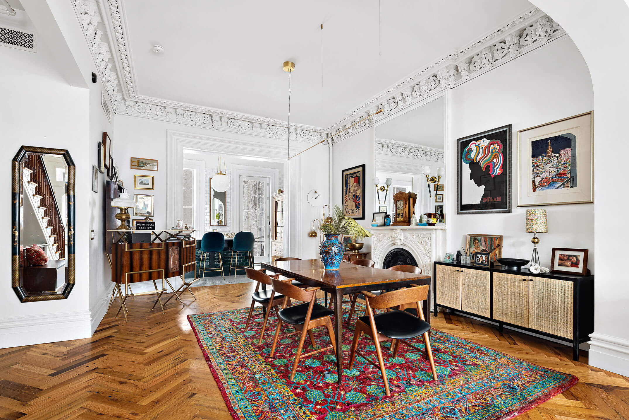 interior of 96 fort greene place