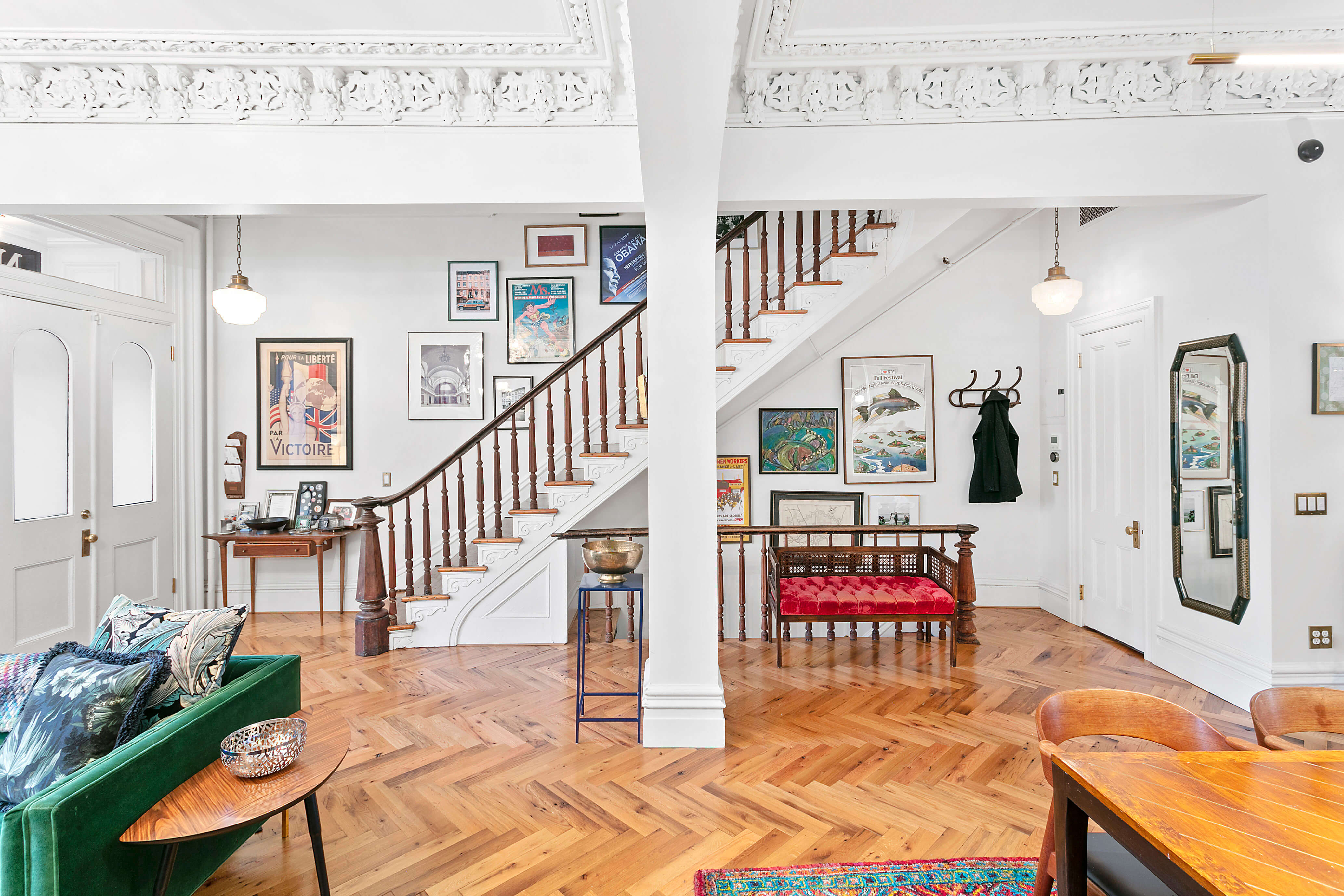 interior of 96 fort greene place