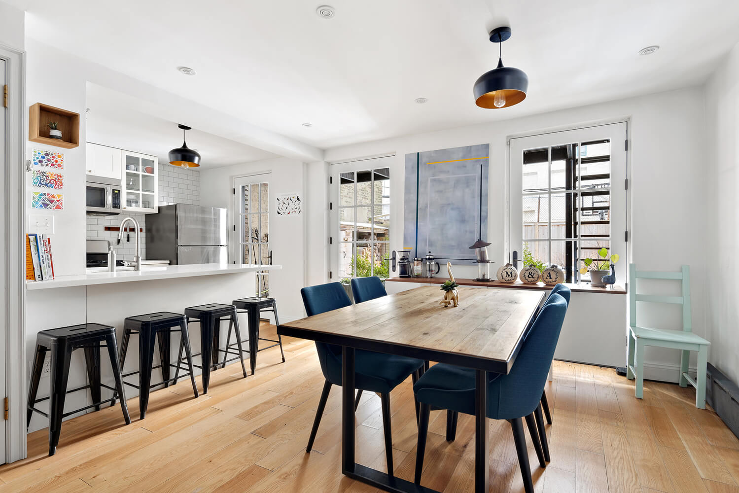 interior of 96 fort greene place