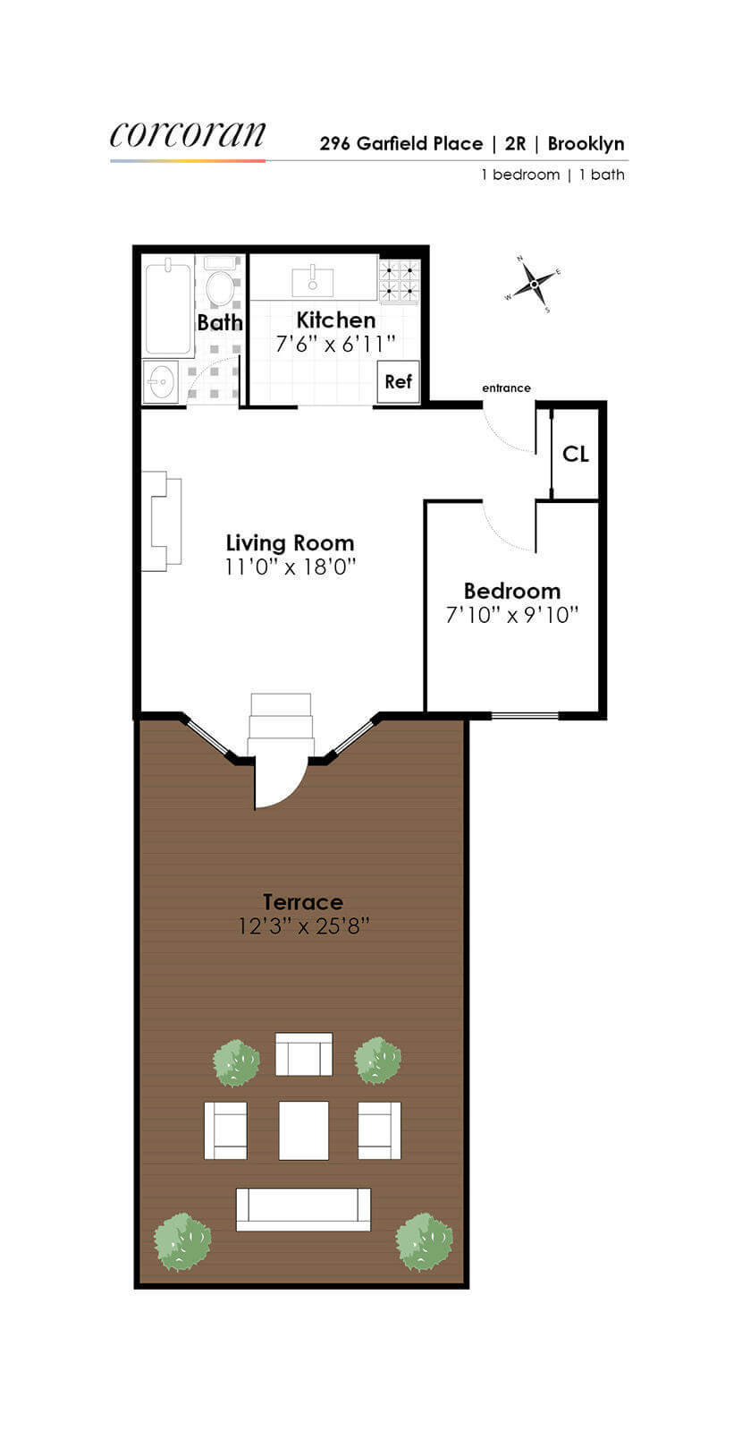 floorplan of 296 garfield place brooklyn