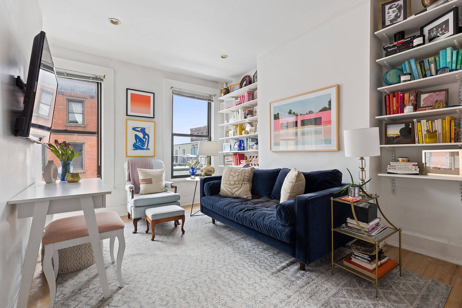 interior of 26 fillmore place williamsburg