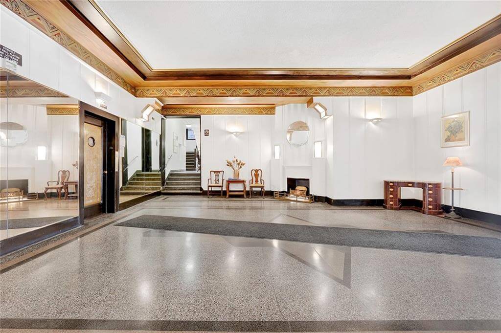 lobby of interior of 8020 fourth avenue