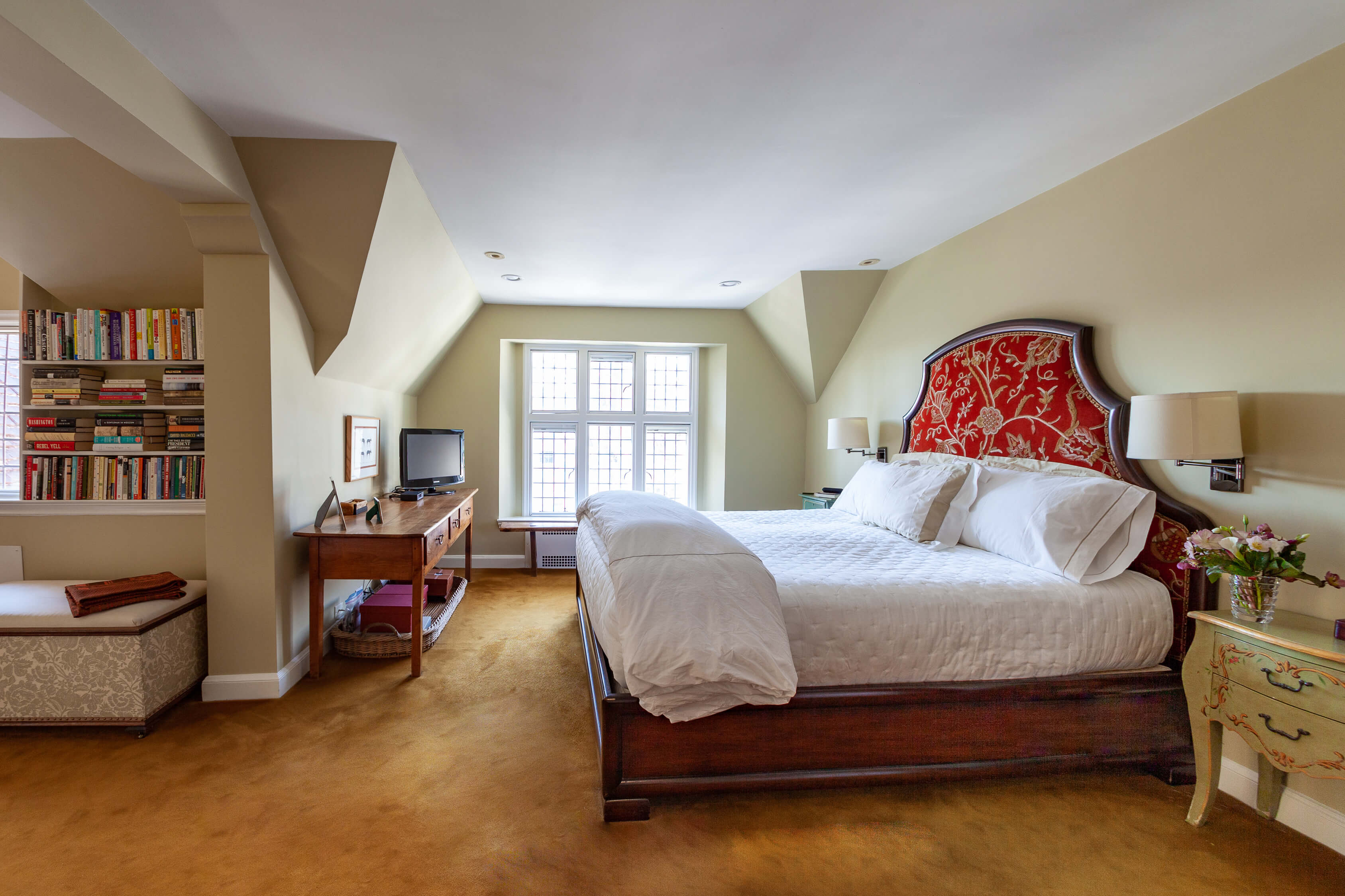 interior of lewis bowman house in bronxville ny