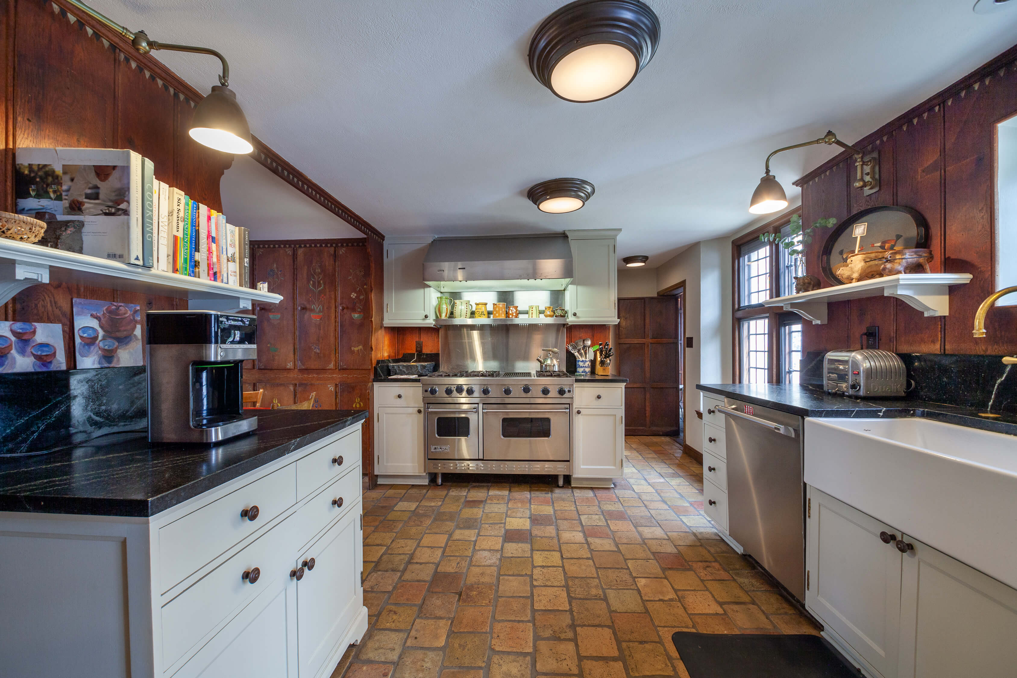 interior of lewis bowman house in bronxville ny