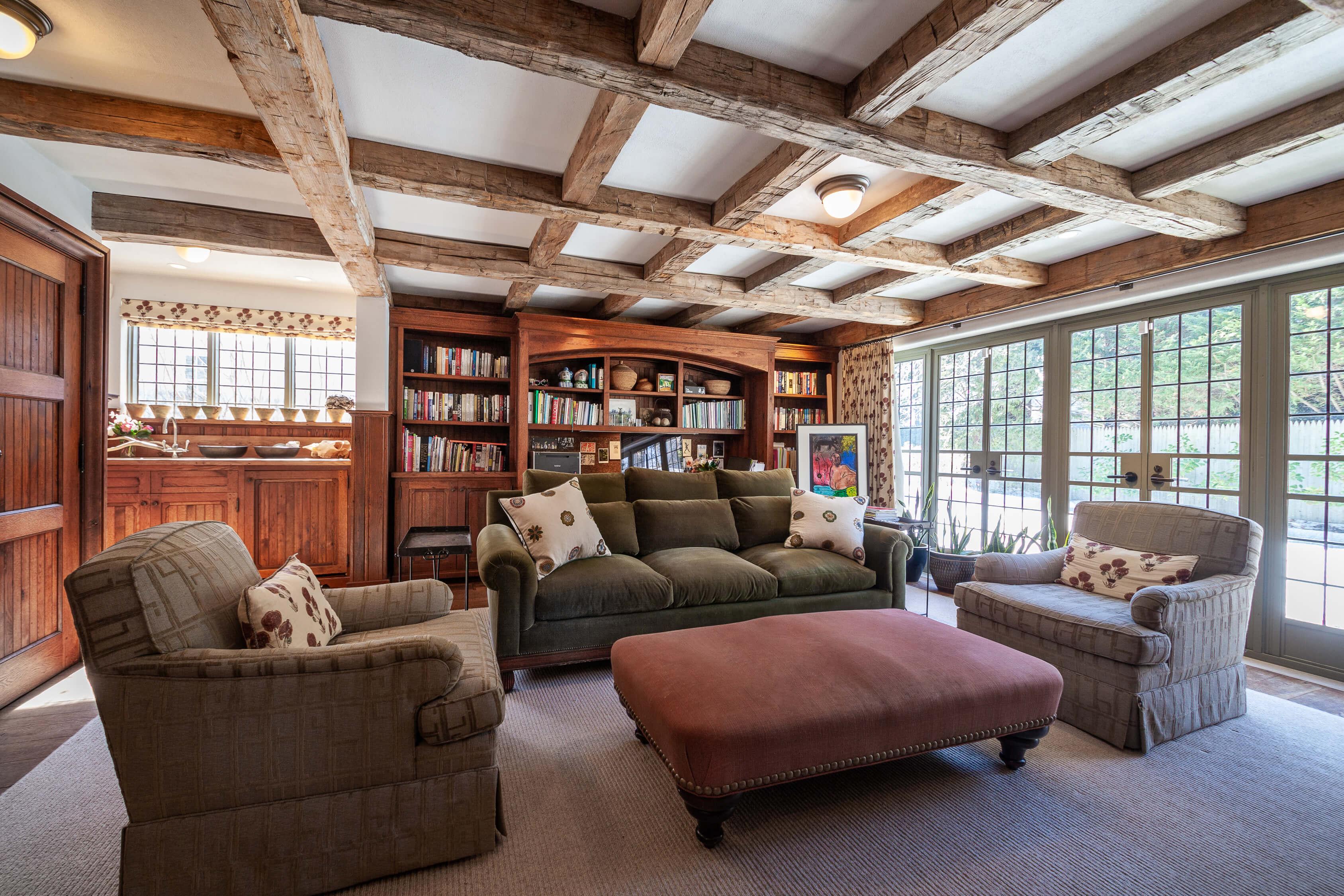 interior of lewis bowman house in bronxville ny