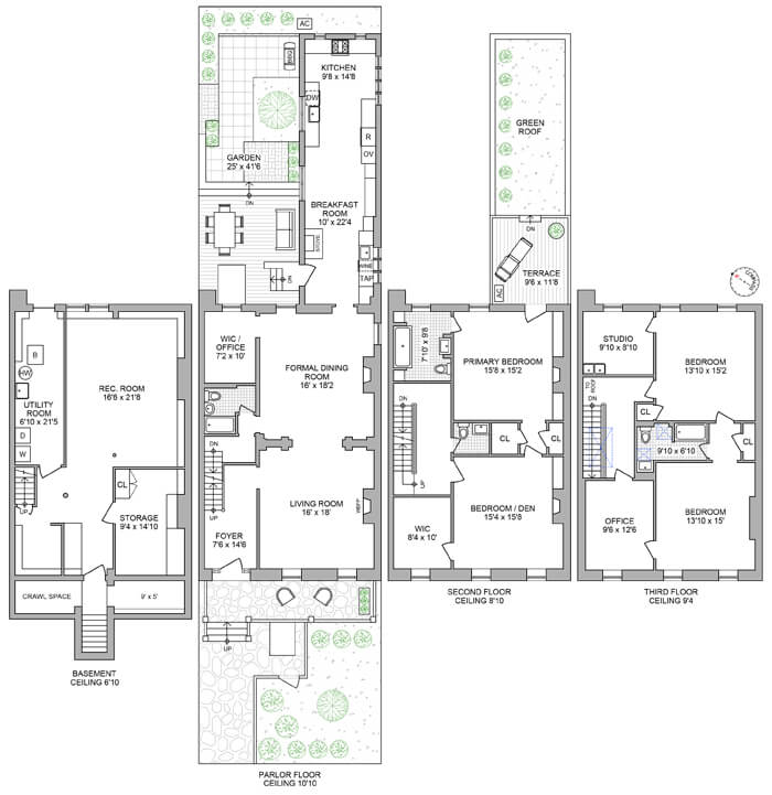 floorplan of 181 8th street brooklyn