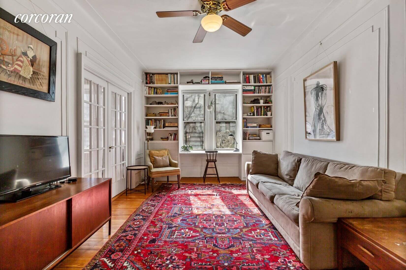 interior of apartment in 705 41st street in sunset park