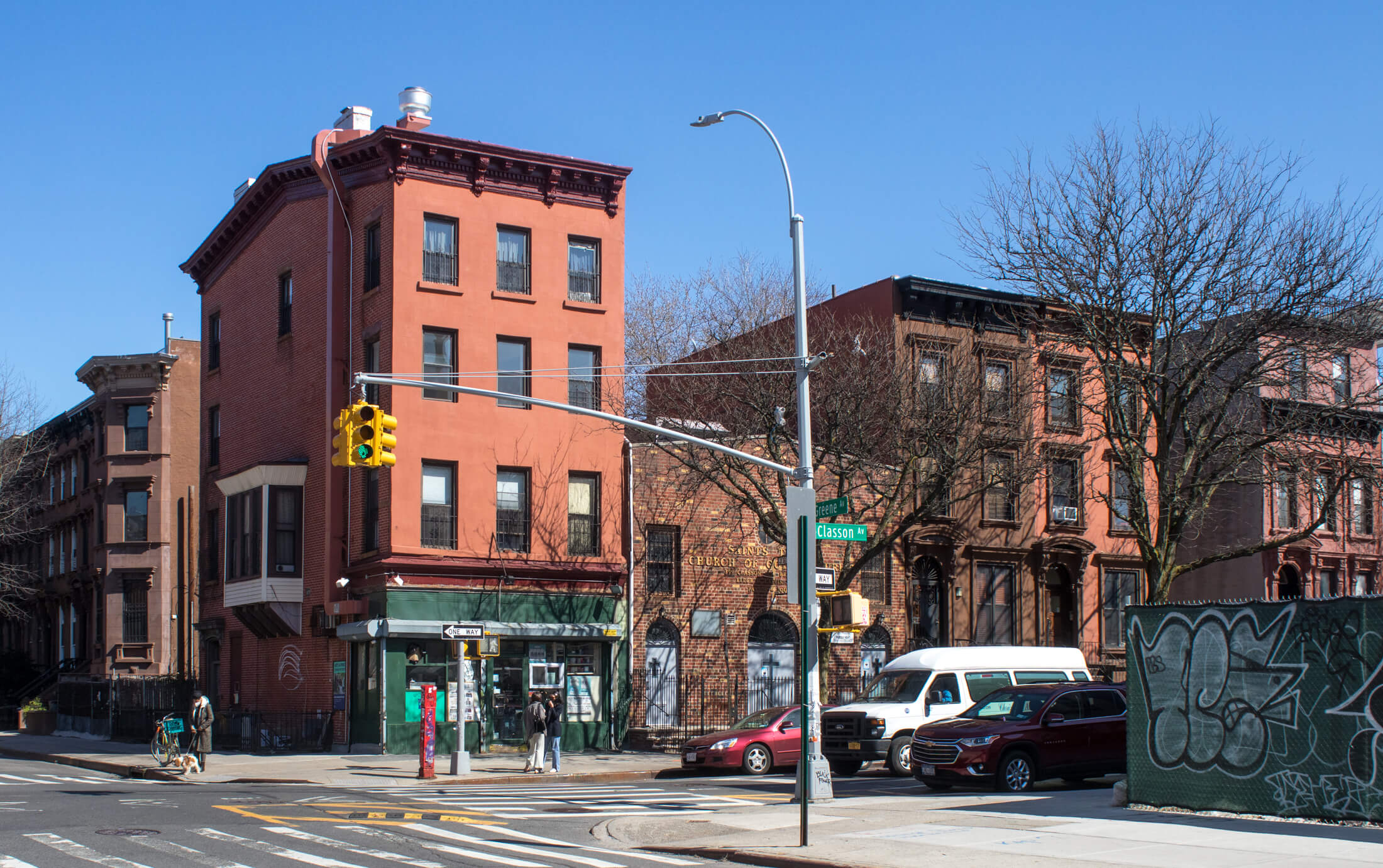 bed stuy brooklyn classon avenue and greene avenue