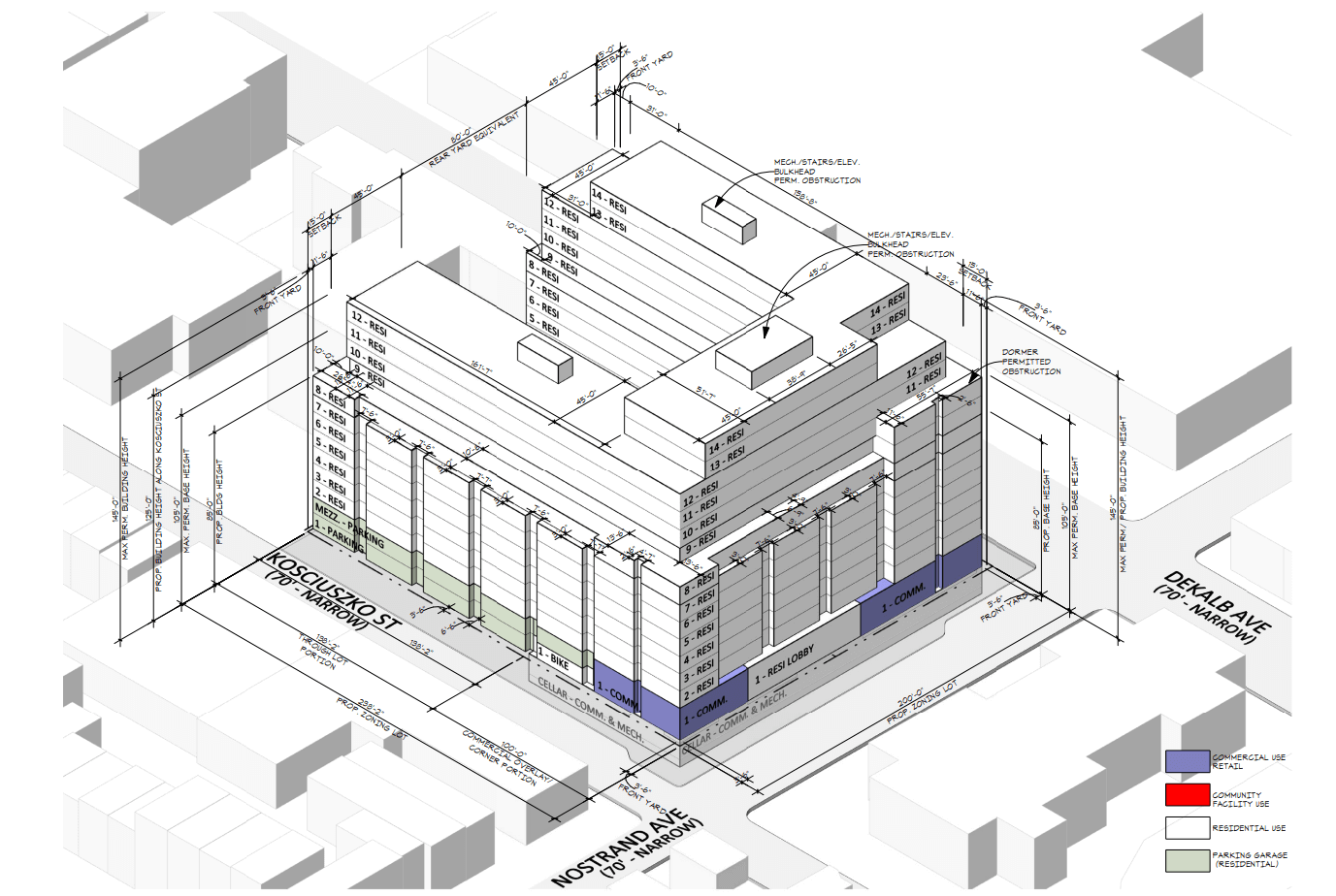 rendering of proposed building