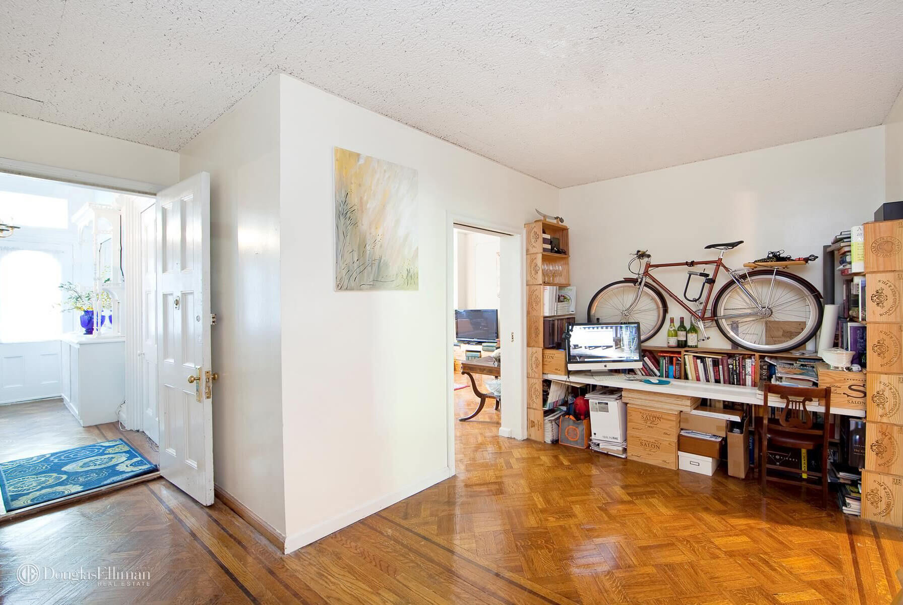 interior of 44 1st place, parlor apartment