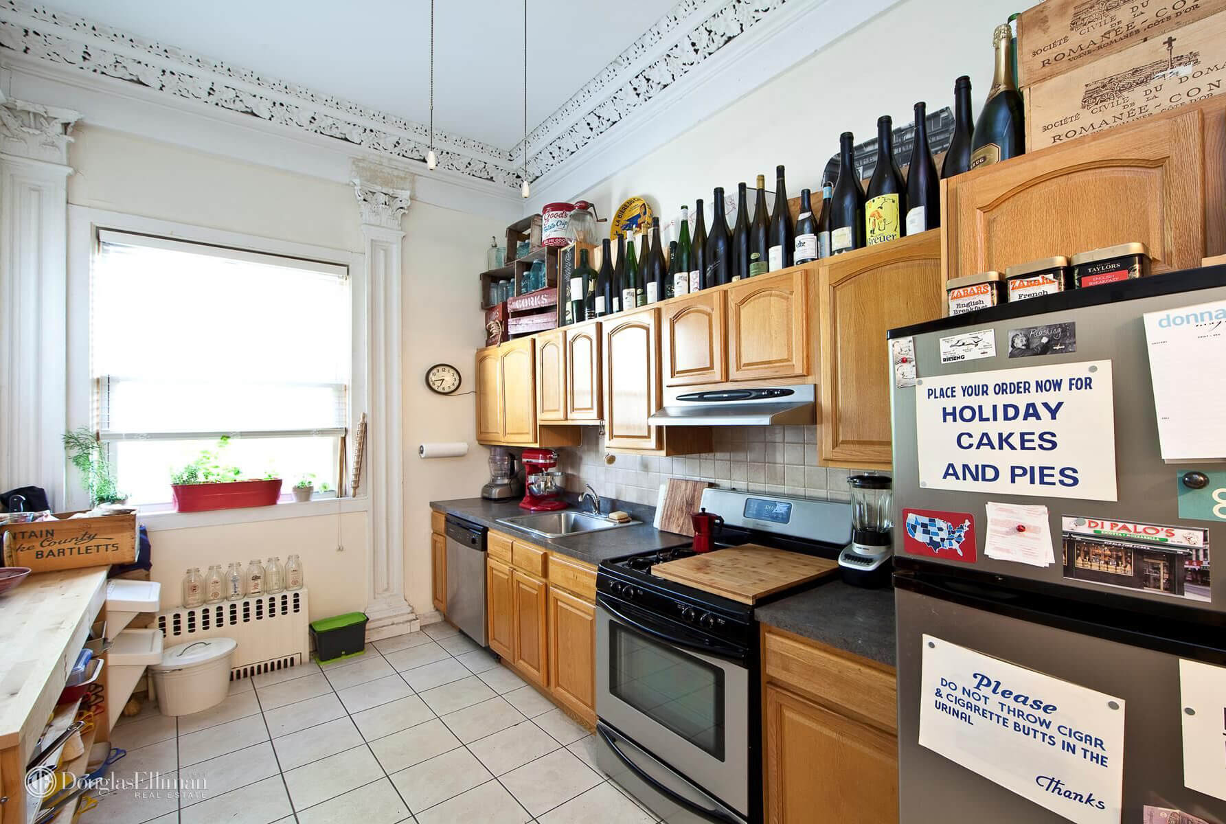 interior of 44 1st place, parlor apartment