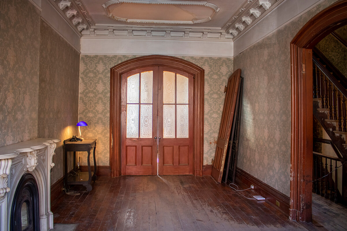 interior of 196 greene avenue clinton hill brooklyn