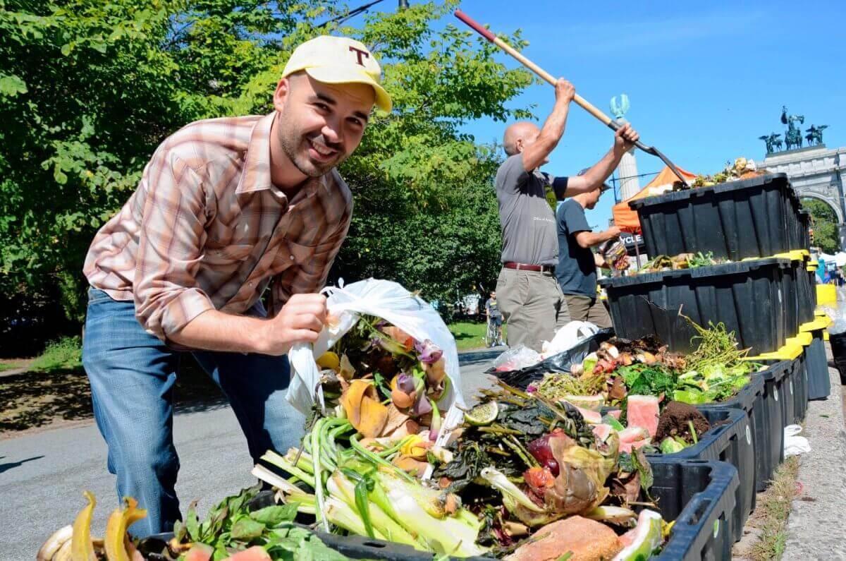 composting in grand army plaza