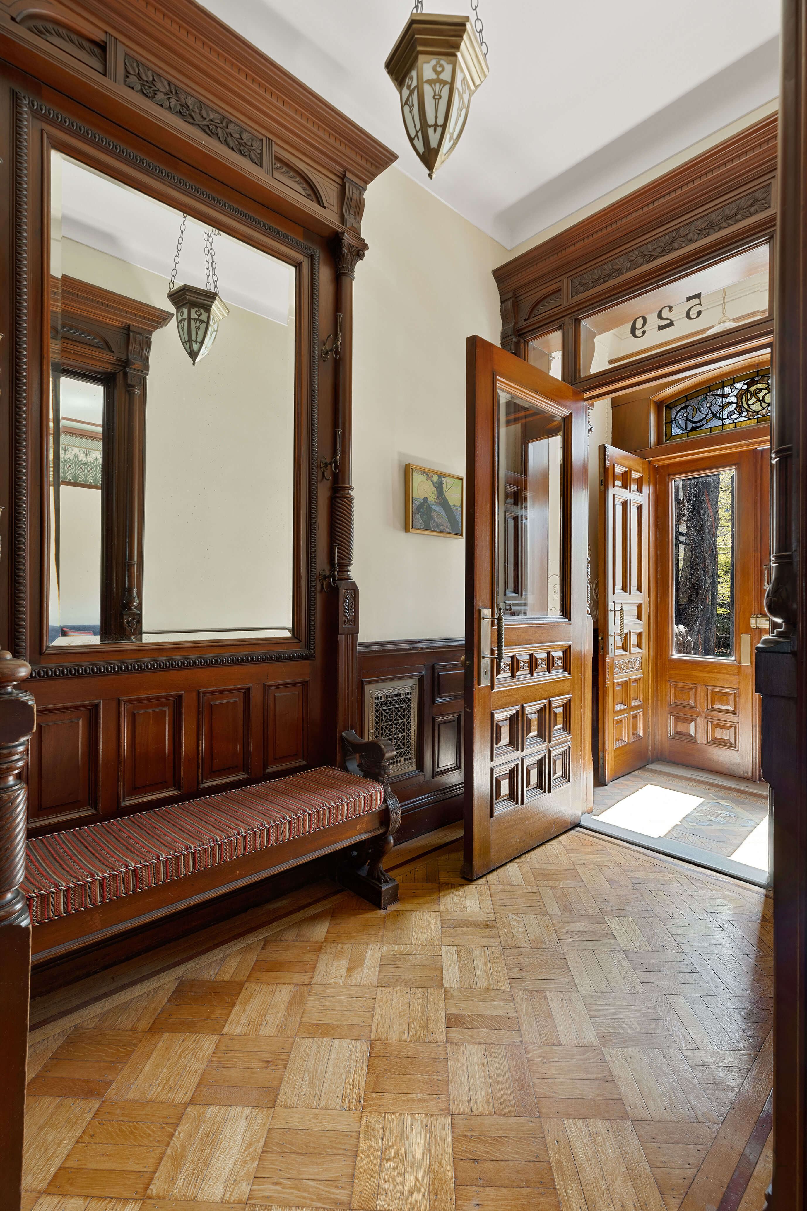 interior of 529 3rd street park slope