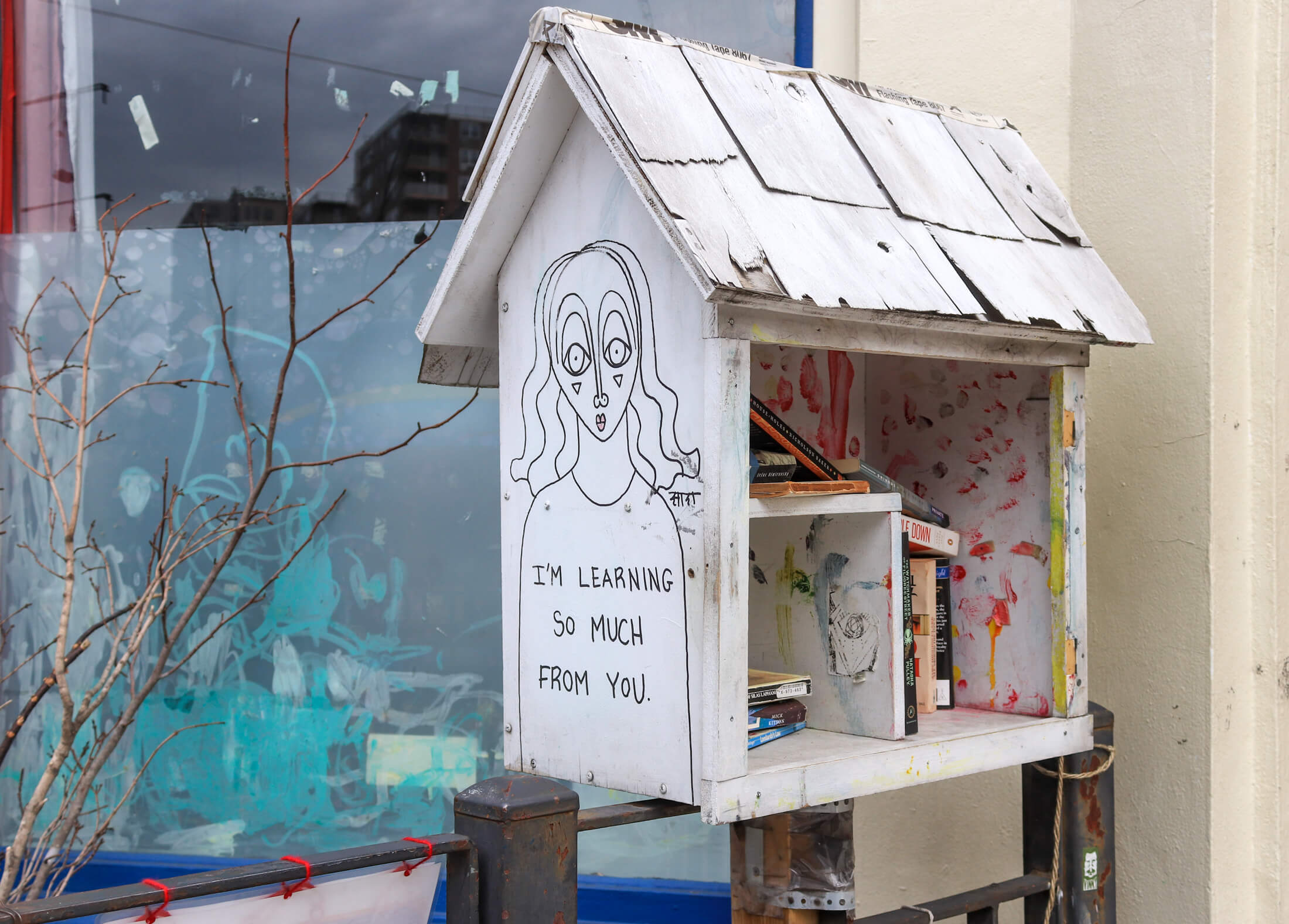 little library in plg brooklyn