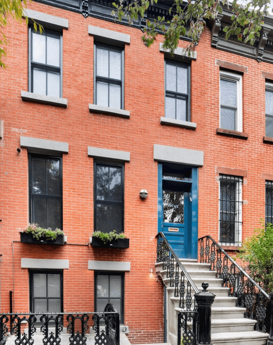 view of row houses