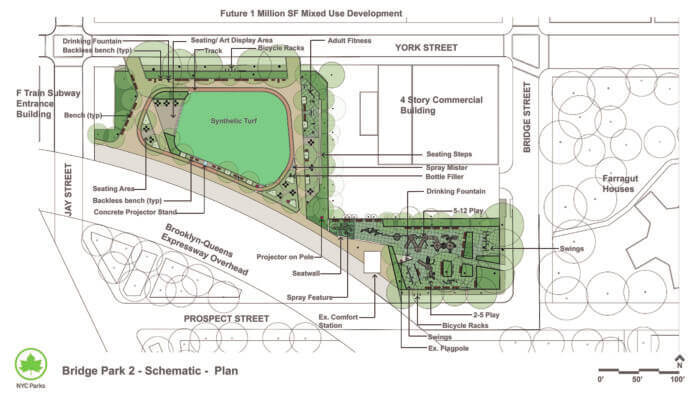 plan of park