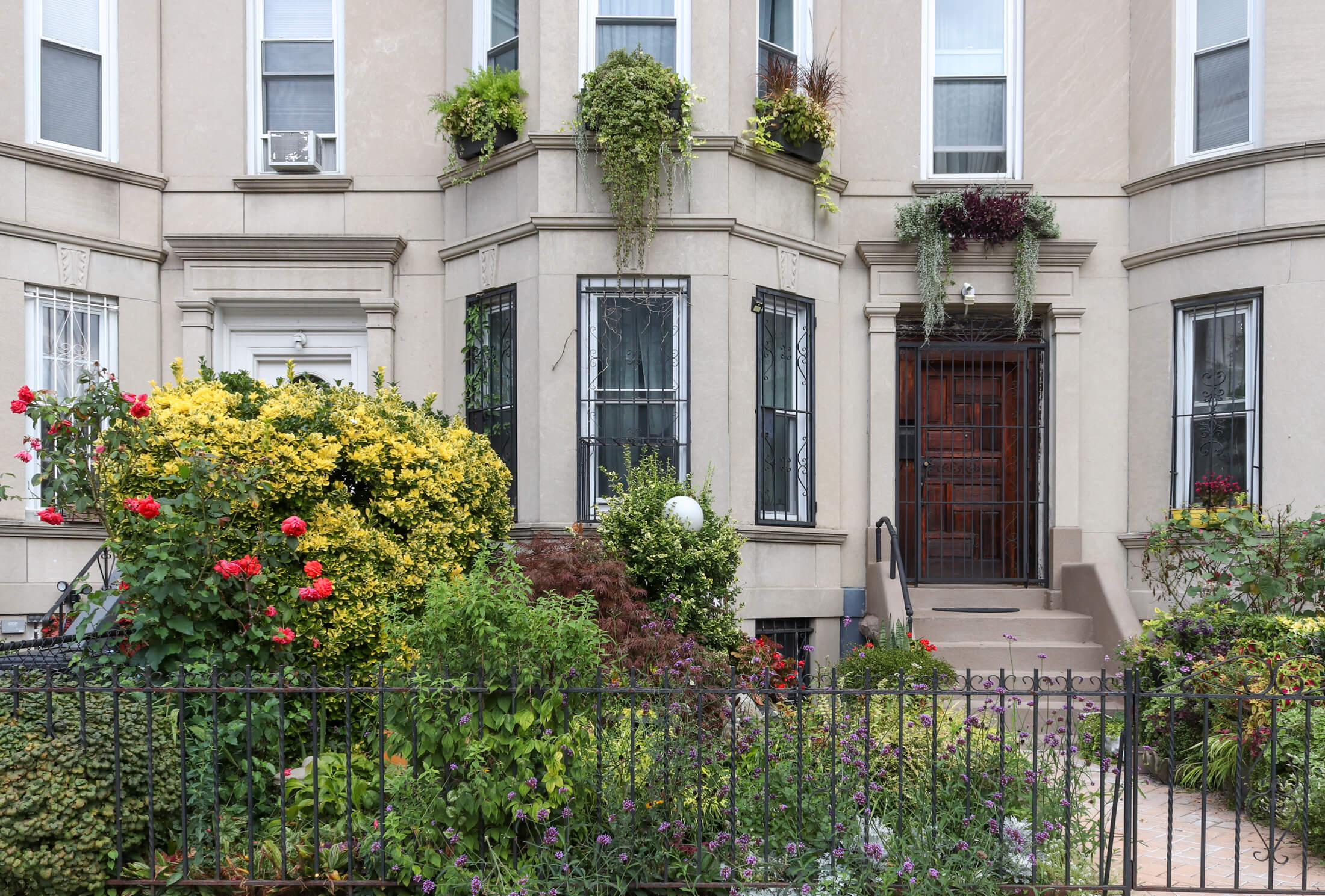 houses in the east 25th street historic district in Brooklyn