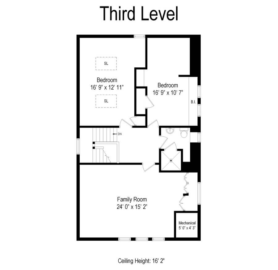 floorplan of 685 east 22nd street in brooklyn