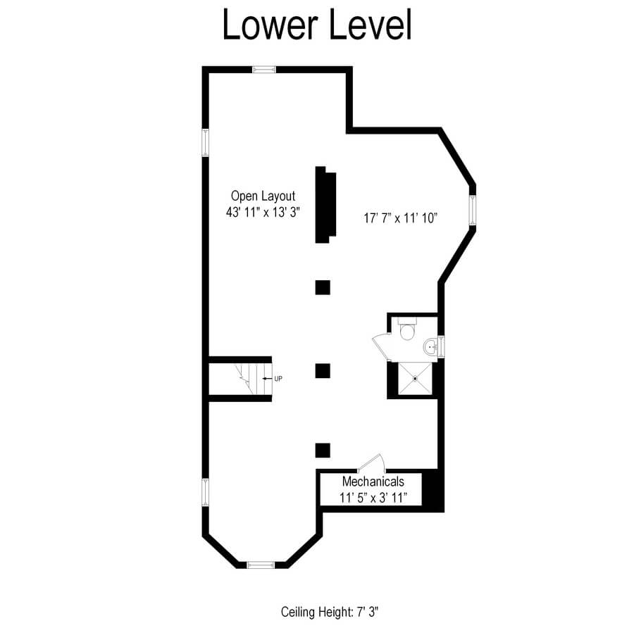 floorplan of 685 east 22nd street in brooklyn