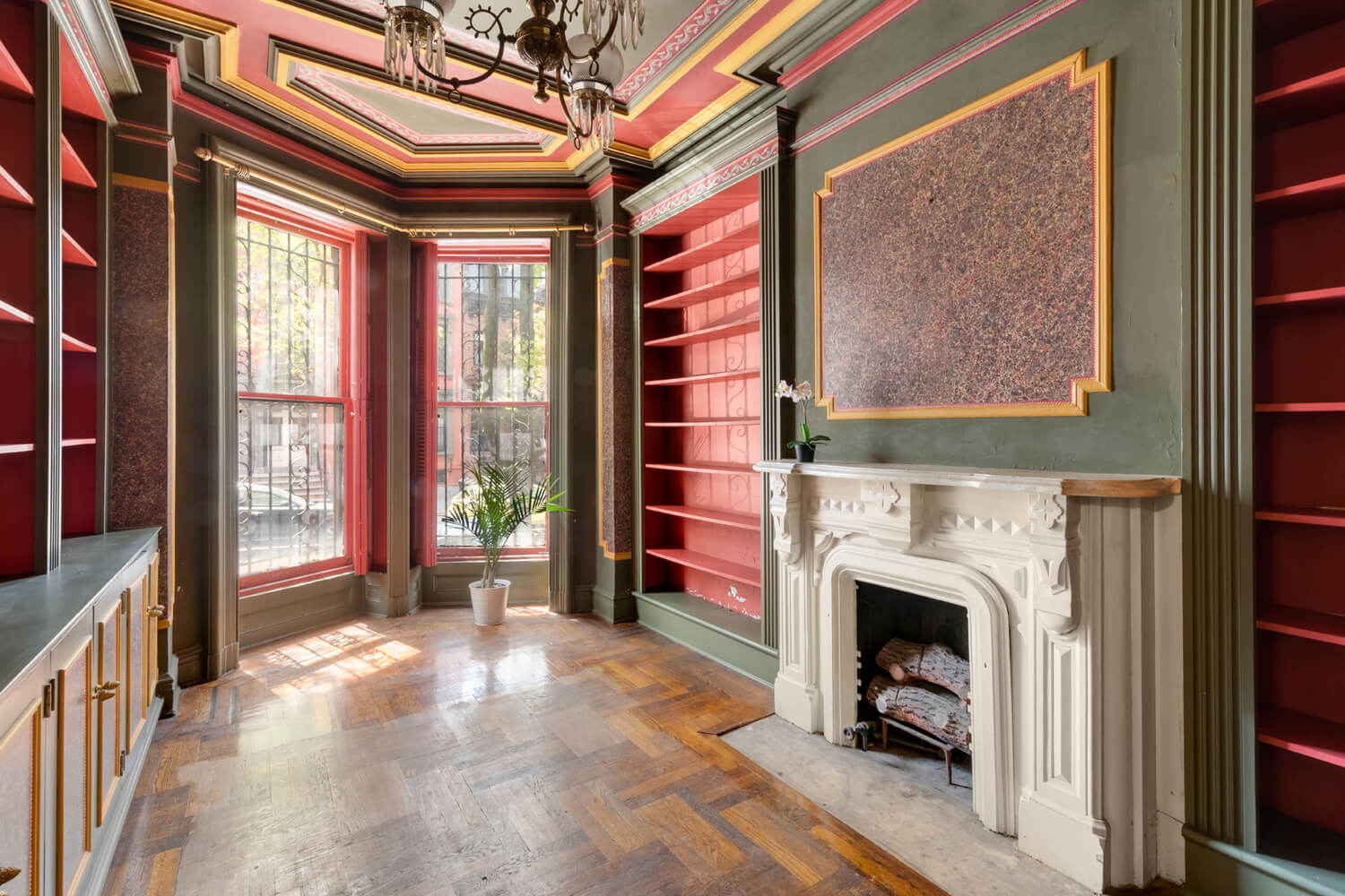 interior of 35 prospect place in park slope brooklyn