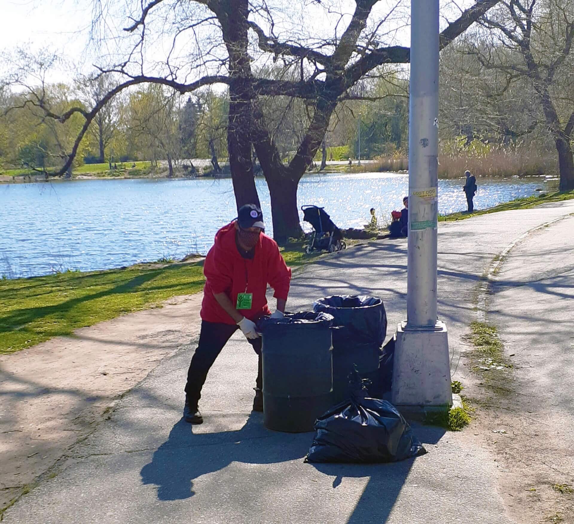 cleanup in prospect park