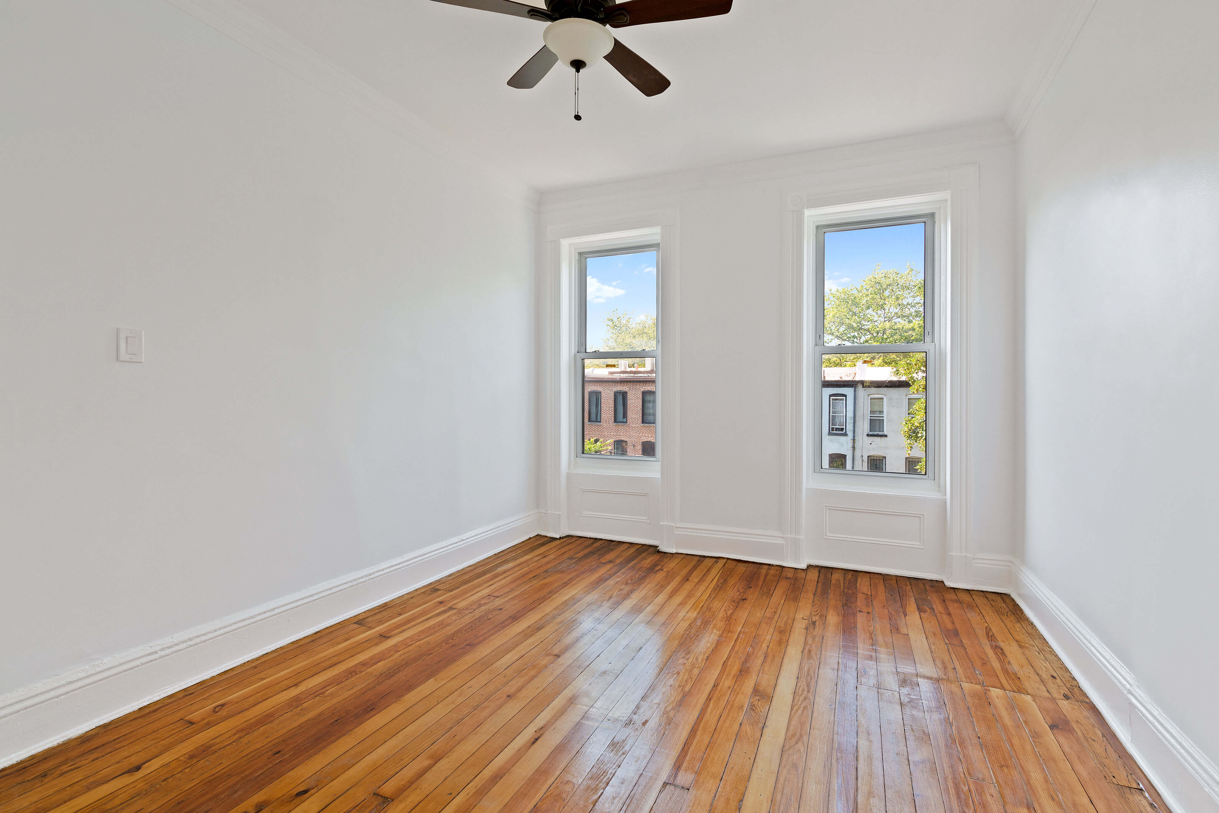 interior of 615 MacDonough Street brooklyn