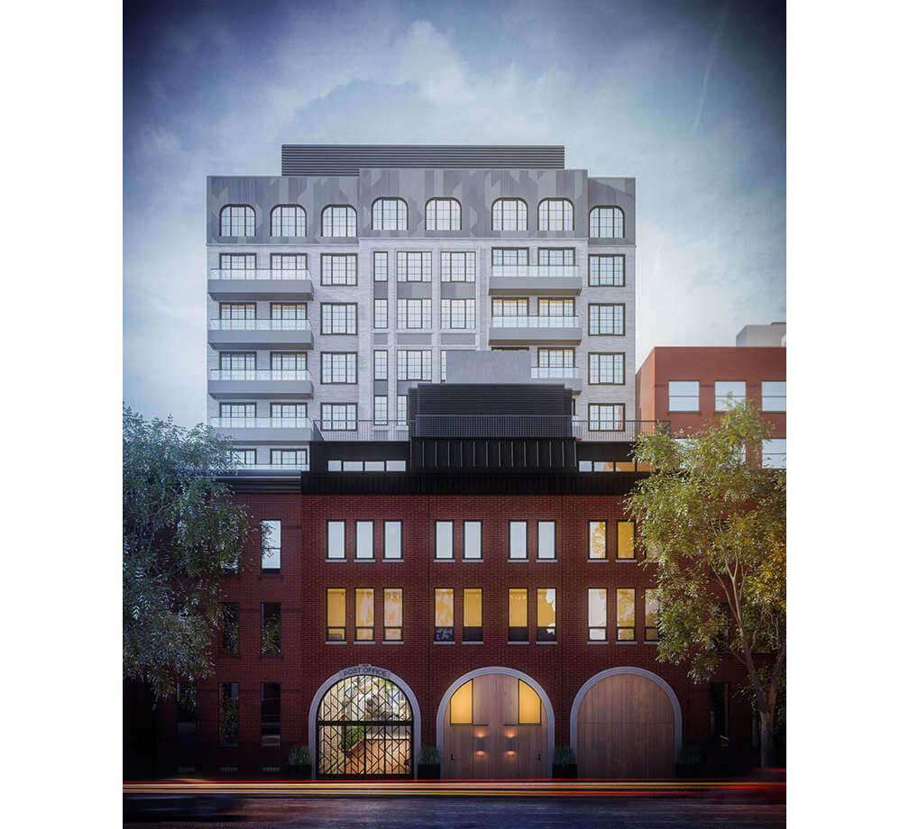 535 and 537 Pacific Street. Rendering via CityRealty