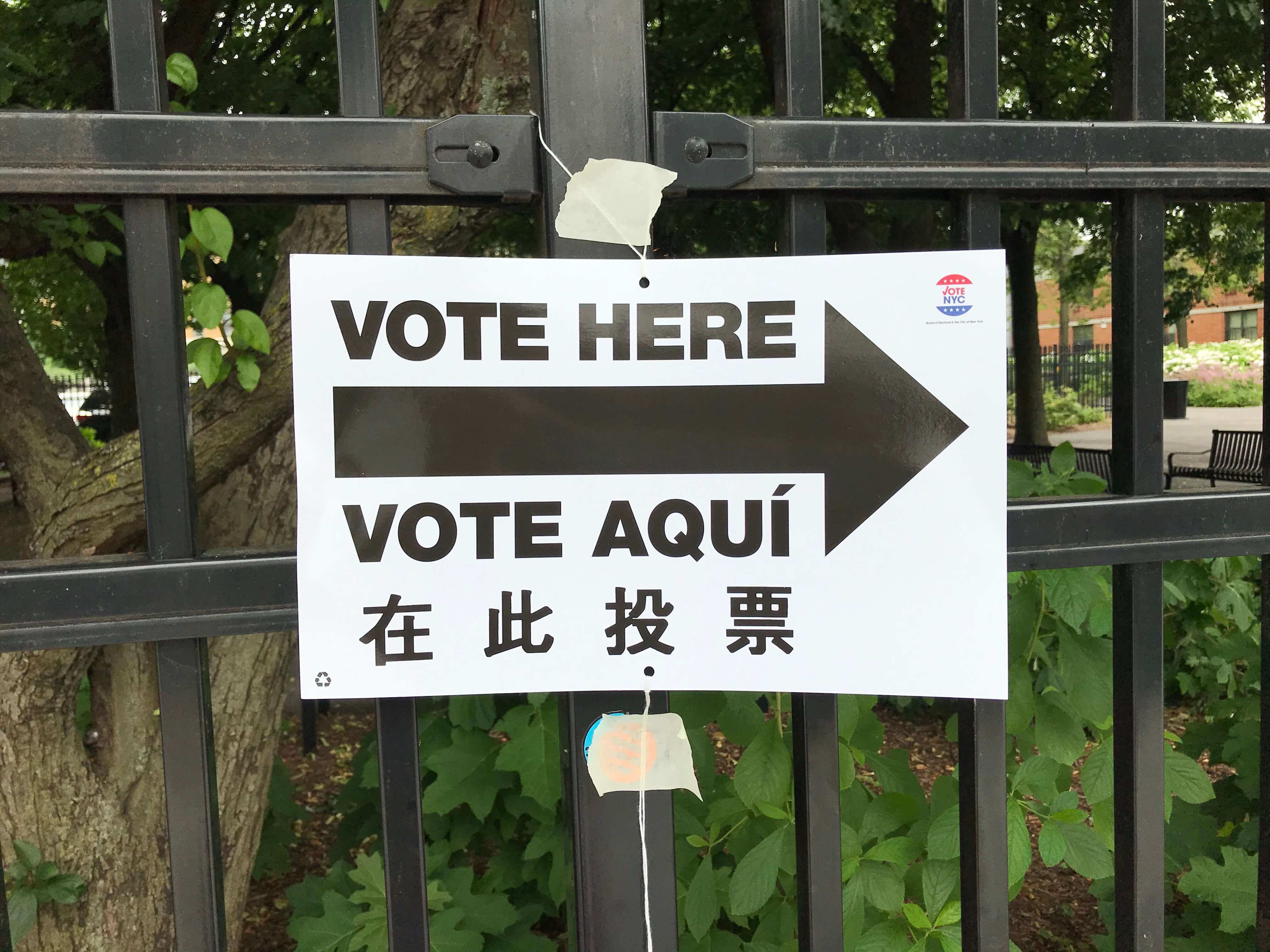 election sign