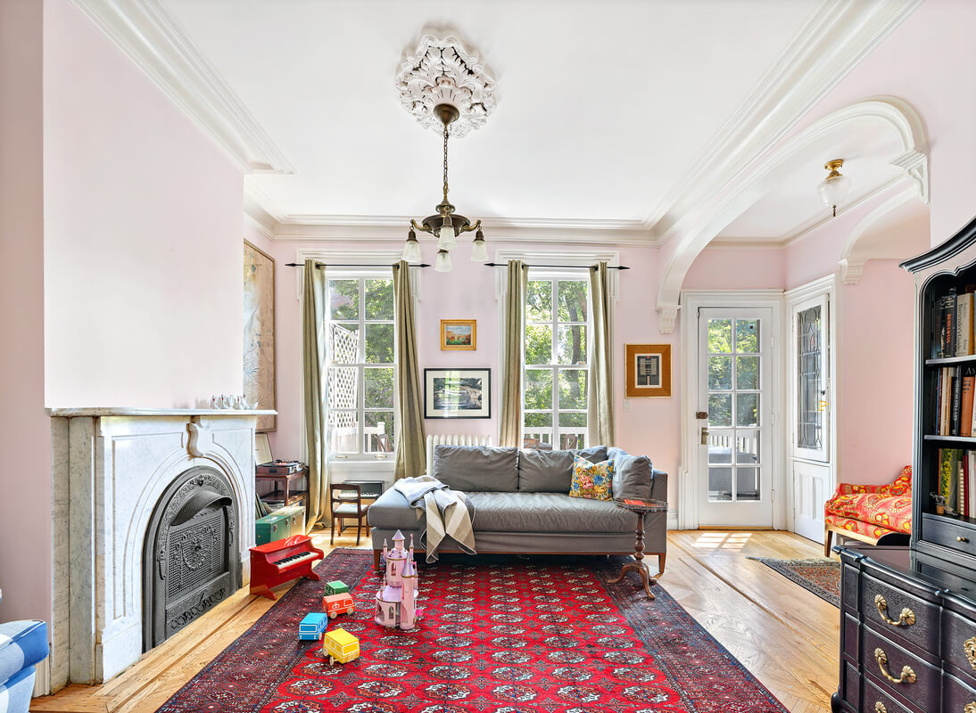 interior of 357 washington avenue in clinton hill brooklyn