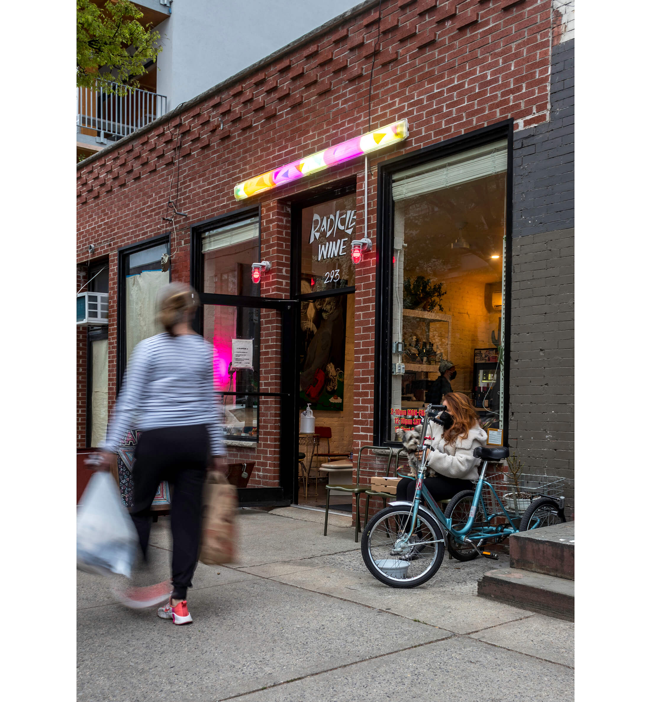 the exterior of radicle wine in clinton hill brooklyn