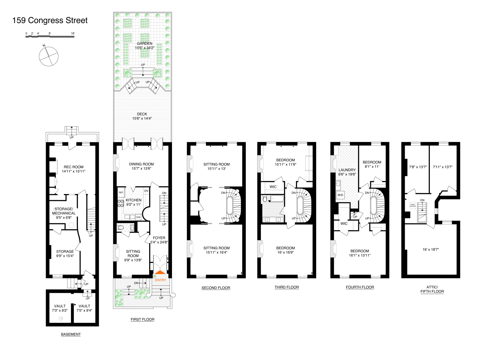 floorplan of 159 congress street in brooklyn