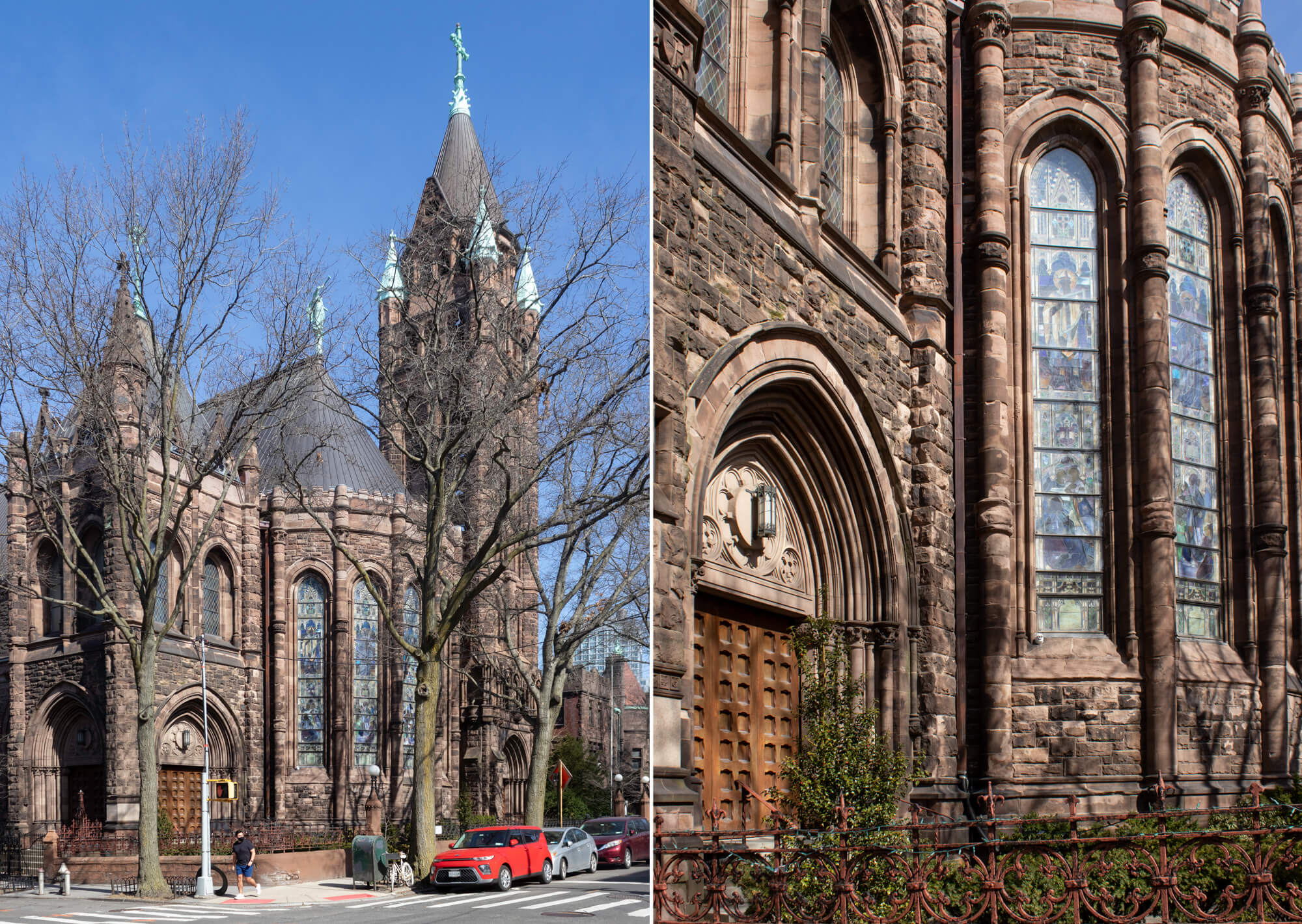  St. Augustine Roman Catholic Church on 6th Avenue in Park Slope