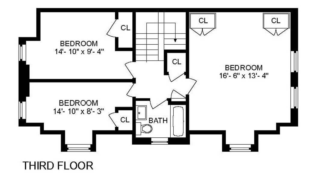 floorplan for 1880 bedford