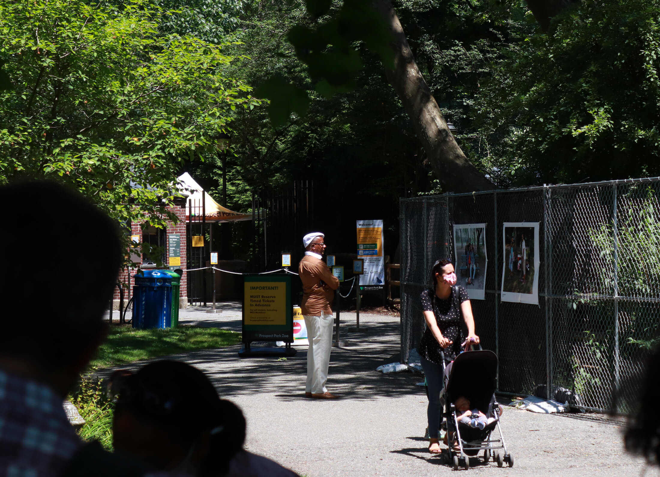 installation in prospect park