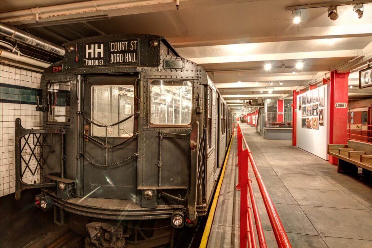 A 1930s 'City Car' at the New York Transit Museum