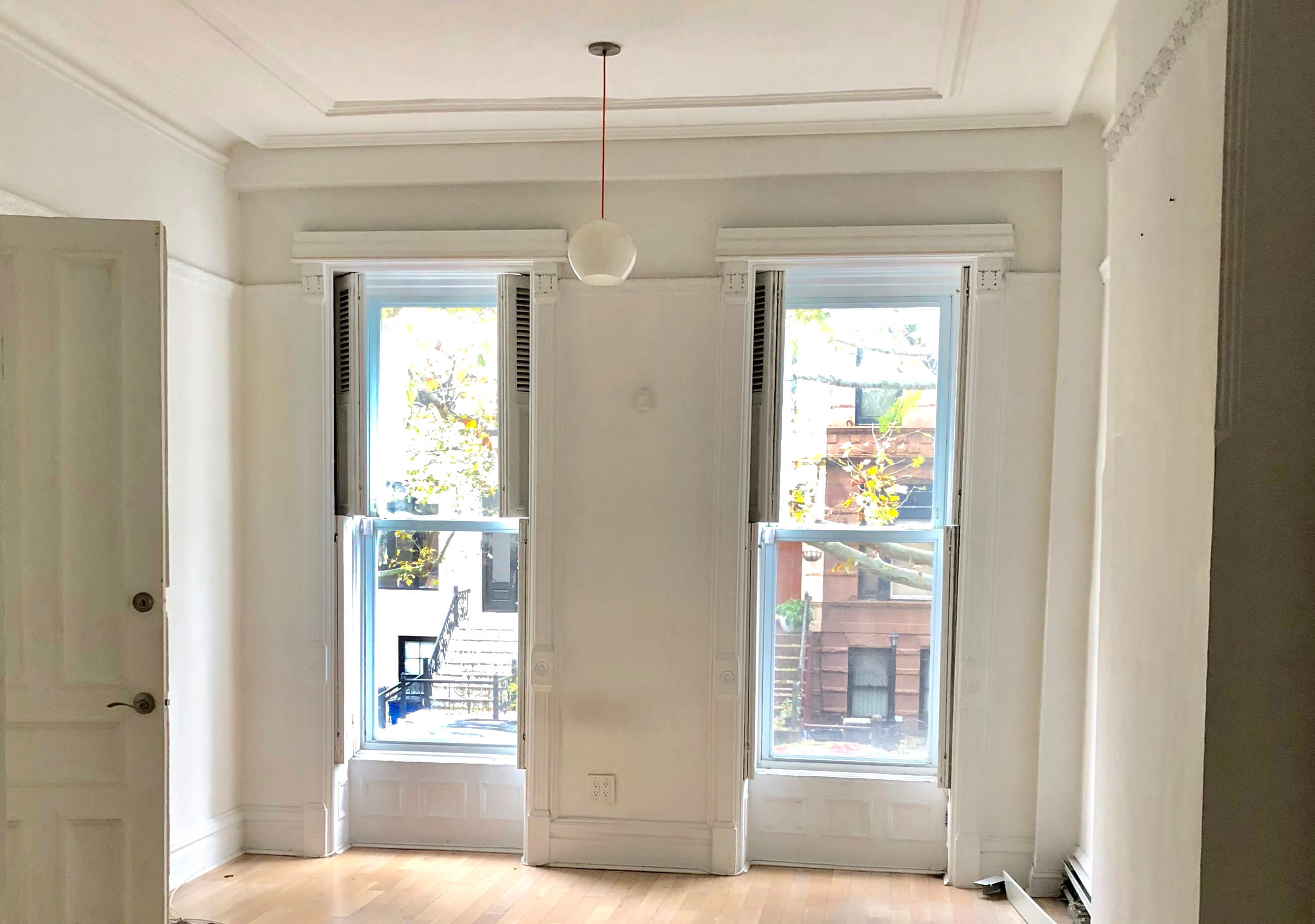 interior of a brooklyn brownstone