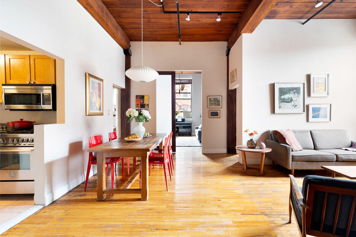 interior of 29 tiffany place brooklyn